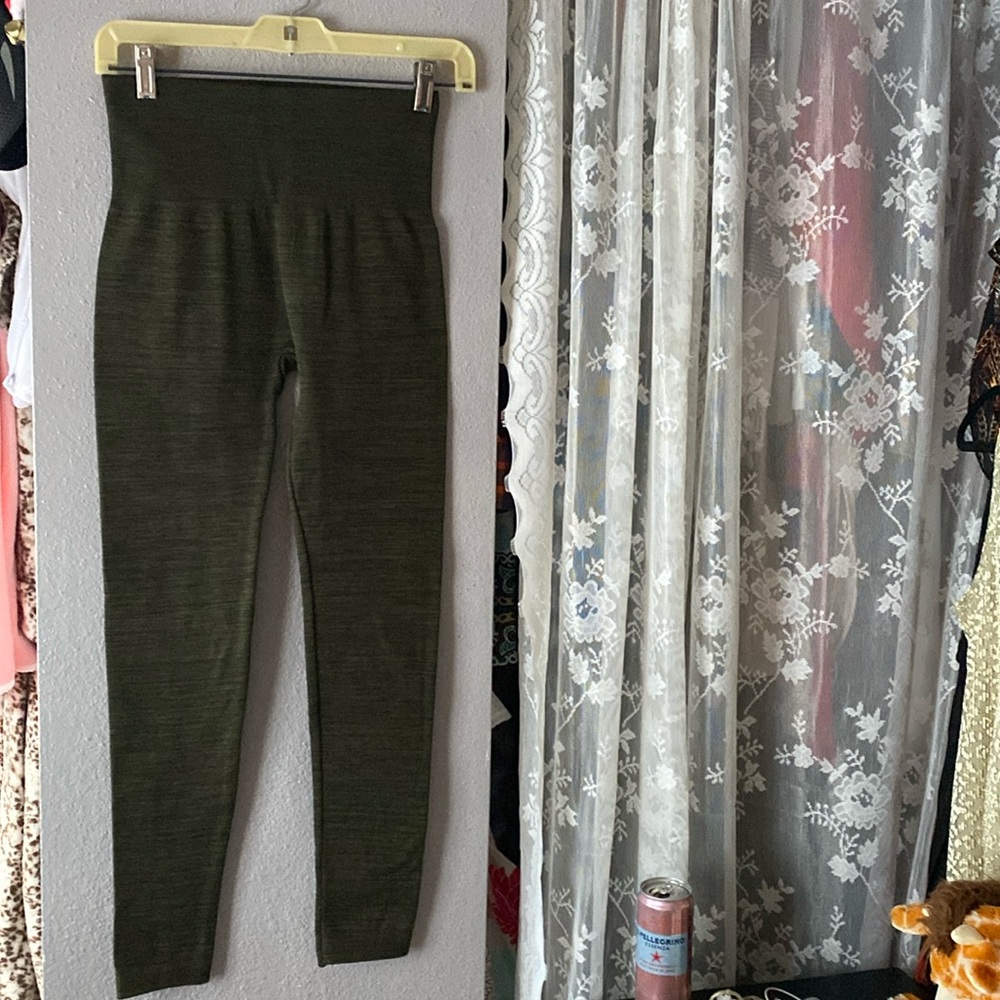 Army Green Leggings